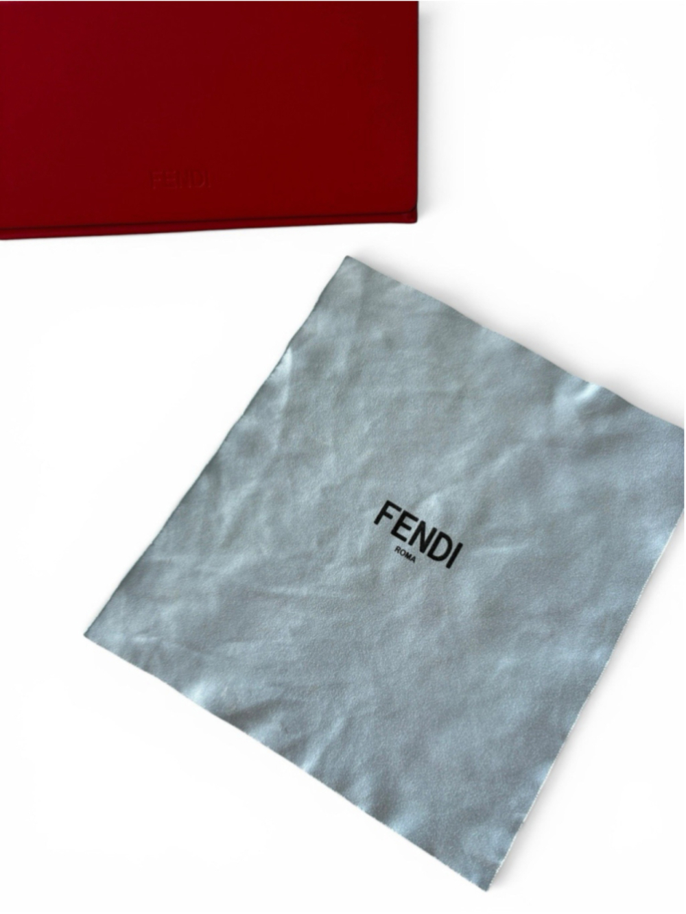 FENDI Sunglasses Hard Case Red Authentic. - Picture 6 of 9